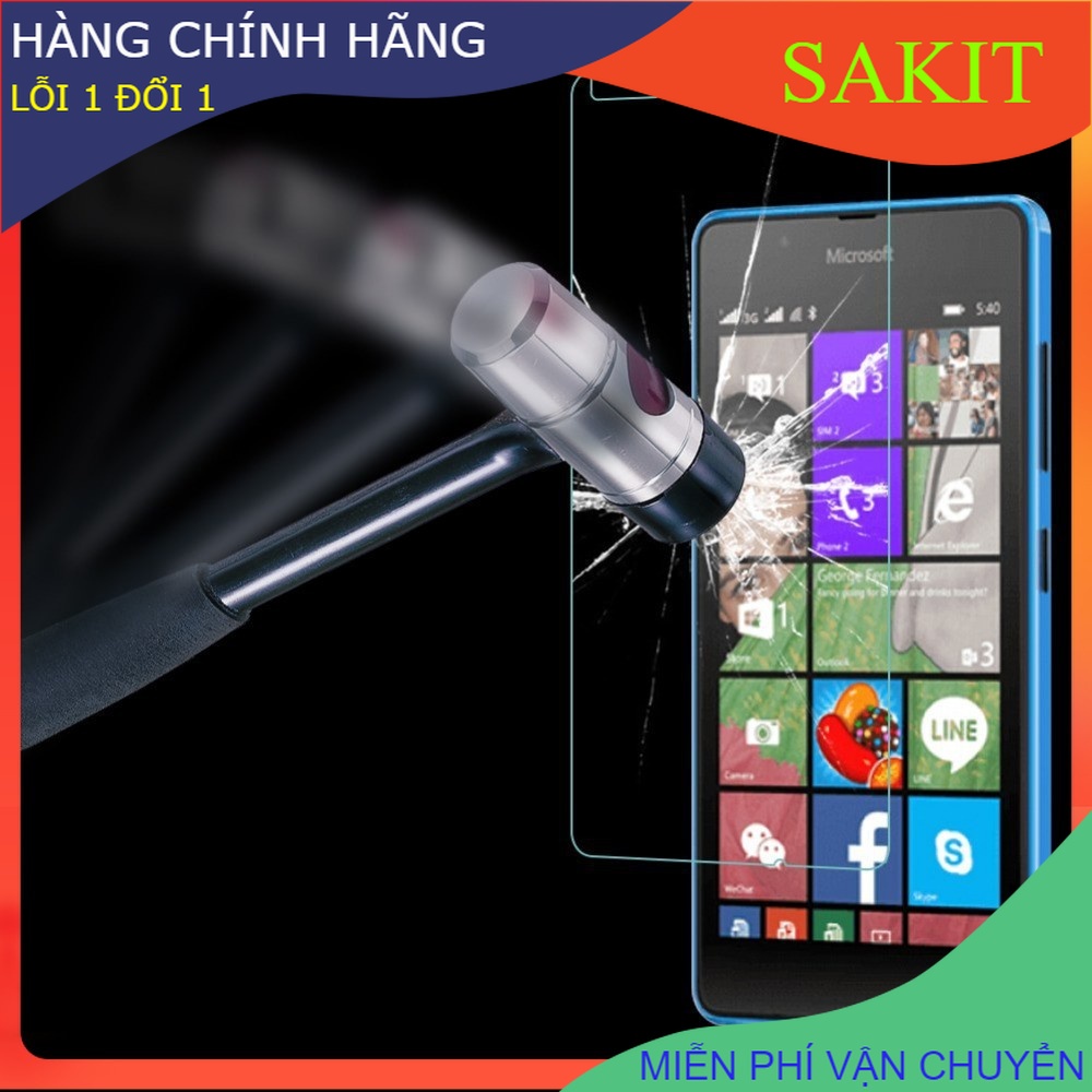 Kính Cường Lực Noikia Lumia 435- Lumia 520- Lumia 535- Lumia 540- Lumia 650- Lumia 730-- Lumia 950