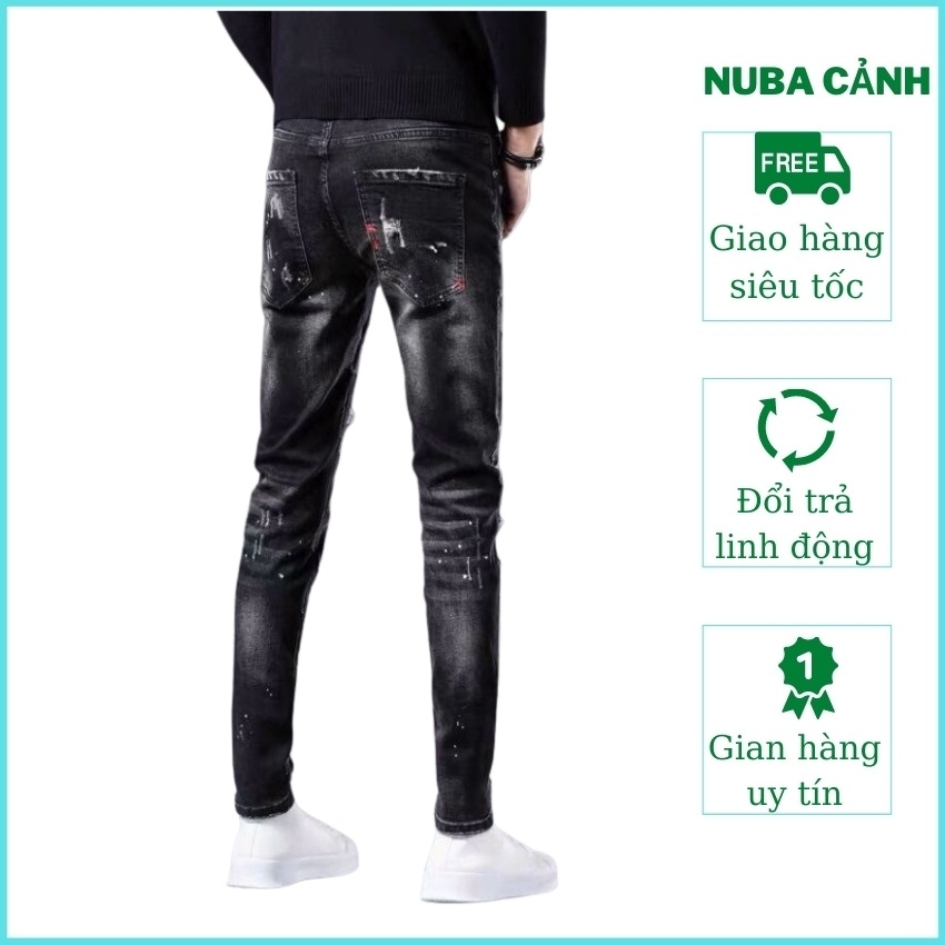 Quần jean nam mẫu mới cao cấp,quần bò đẹp giá rẻ, AT 79 | BigBuy360 - bigbuy360.vn