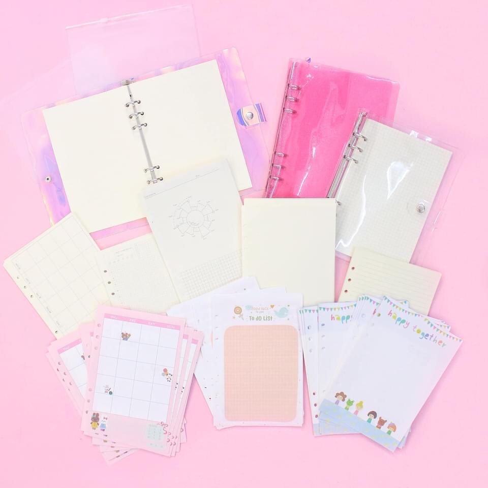 Lõi giấy binder sổ còng 3 size A5-A6-A7