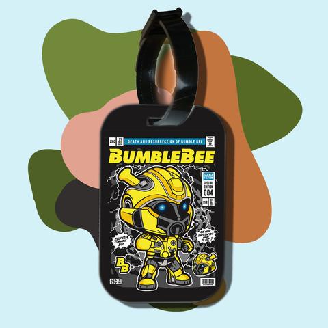 Thẻ hành lý cho túi xách balo du lịch in hình pop culture cartoon series - bumblebee (nhiều màu)