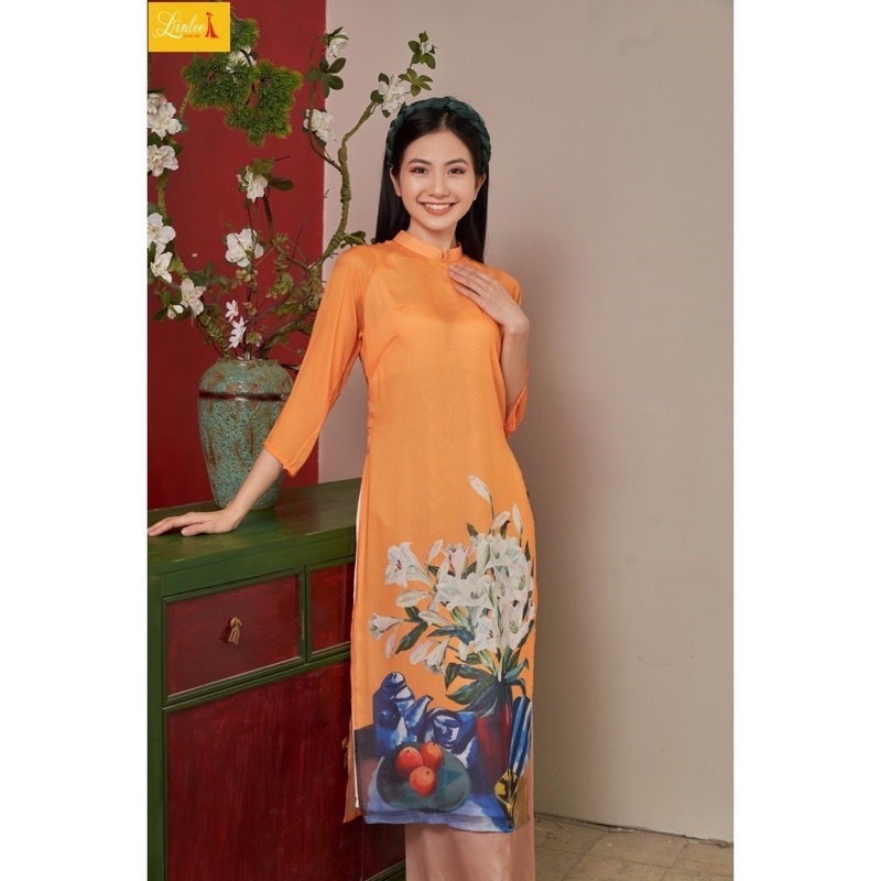 ÁO DÀI HOA HUỆ thanh lý