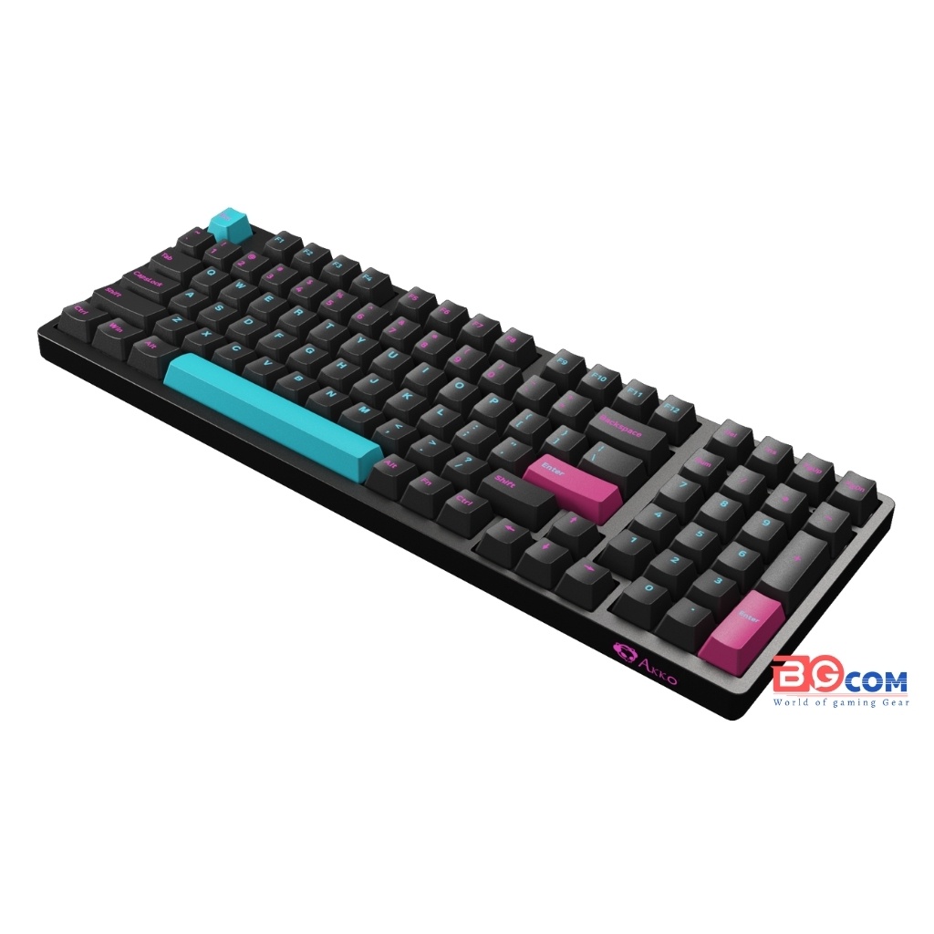 [Chính hãng] Bàn phím cơ AKKO 3098 Midnight R2 |Akko Switch V2 (Blue| Orange| Pink) - Mai Hoàng phân phối