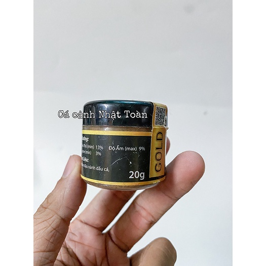 THỨC ĂN GOLD CAO CẤP THÁI 55% PROTEIN CHO CÁ CẢNH 20G