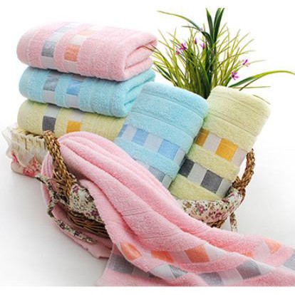 Khăn tắm xuất nhật 100% cotton siêu mềm mịn 34x74cm