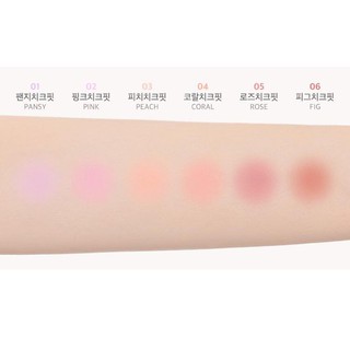 Phấn má dạng nén Eglips Cheek Fit Blusher 4g
