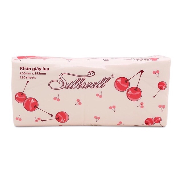 Giấy ăn rút 2 lớp Silk