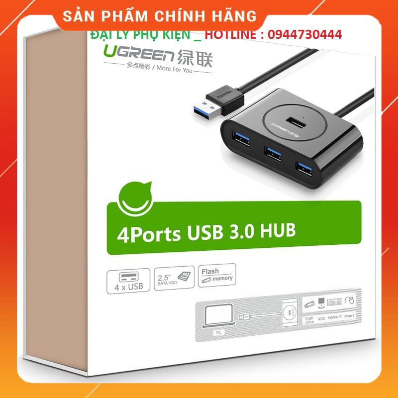 Bộ chia cổng USB 4 cổng 3.0 dài 80cm Ugreen UG-20291 dailyphukien