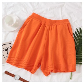 Quần short len nữ thời trang Hàn Quốc