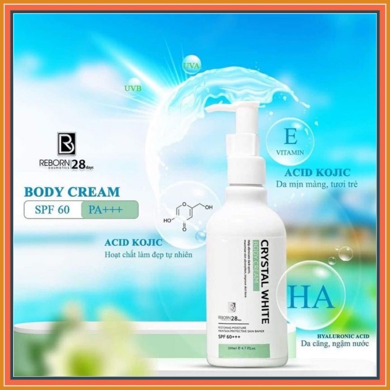 Kem body chống nắng Reborn hàng chính hãng_200ml
