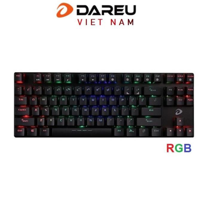 Bàn phím cơ DAREU EK880 led RGB (RGB, Blue/ Brown/ Red D switch)