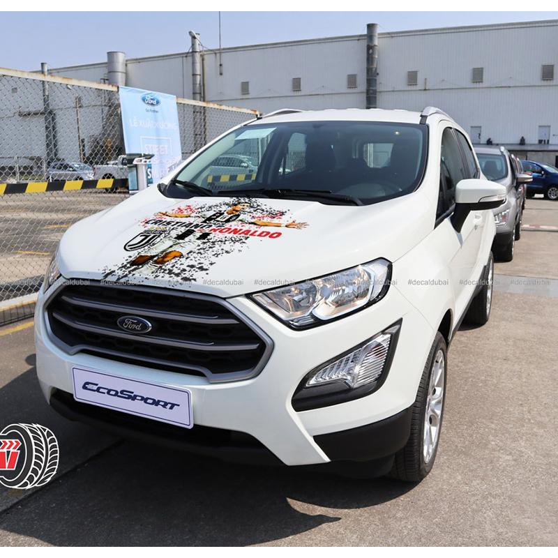 Tem Dán Sườn Xe Ô Tô Ecosport Juventus