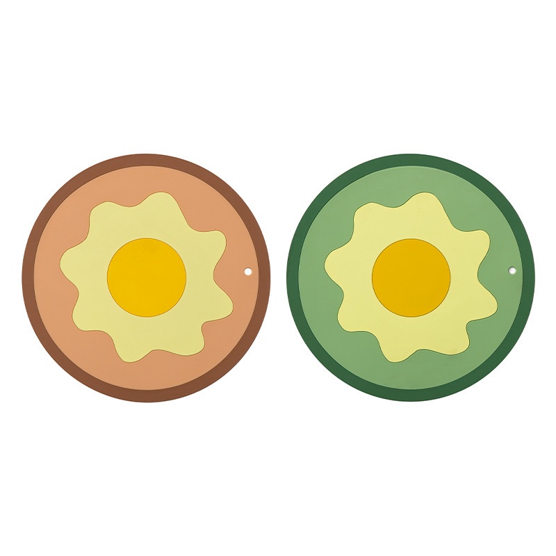 Tấm lót bàn ăn bằng silicon chống trượt tiện dụng