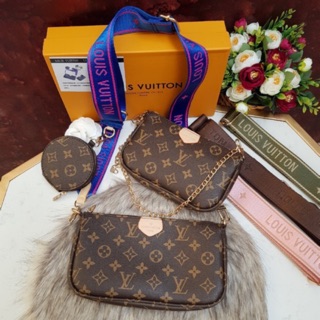 Túi 3 chi tiết set dây các màu hàng siêu cấp