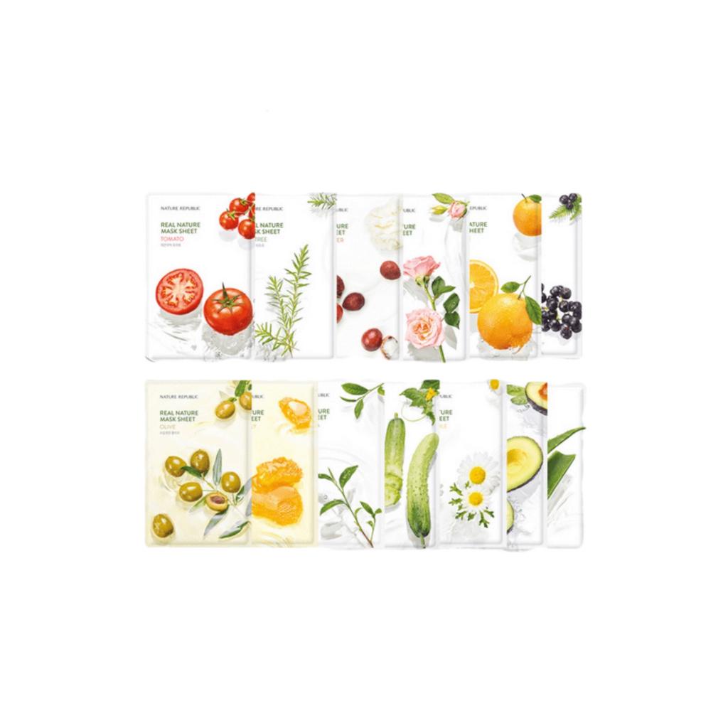 Mặt nạ giấy Nature Republic Real Nature Mask Sheet