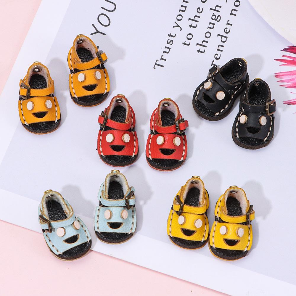 Giày Búp Bê Da Bò Handmade Xinh Xắn Dành Cho Búp Bê obitsu11GSCbody9OB11