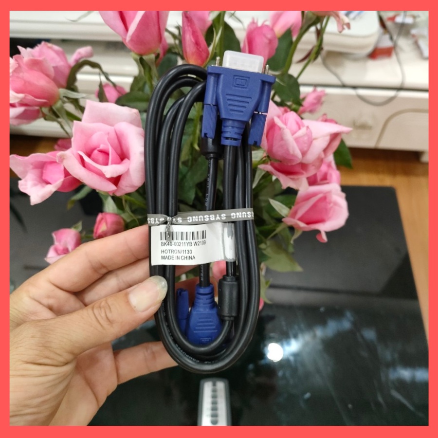 Cáp tín hiệu VGA samsung bóc máy 1.5m đen