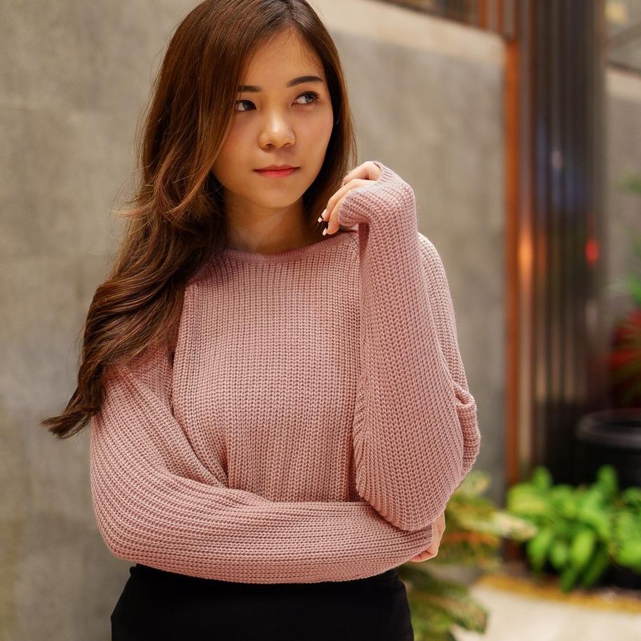 Áo Sweater Dệt Kim 4.4 Great Shopee Sang Trọng