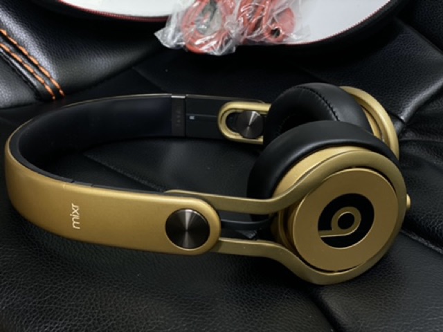 Tai nghe beatsmixr dành cho dj like new - gold black