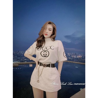 Đai váy D_i_o_r phối xích bản 4cm
