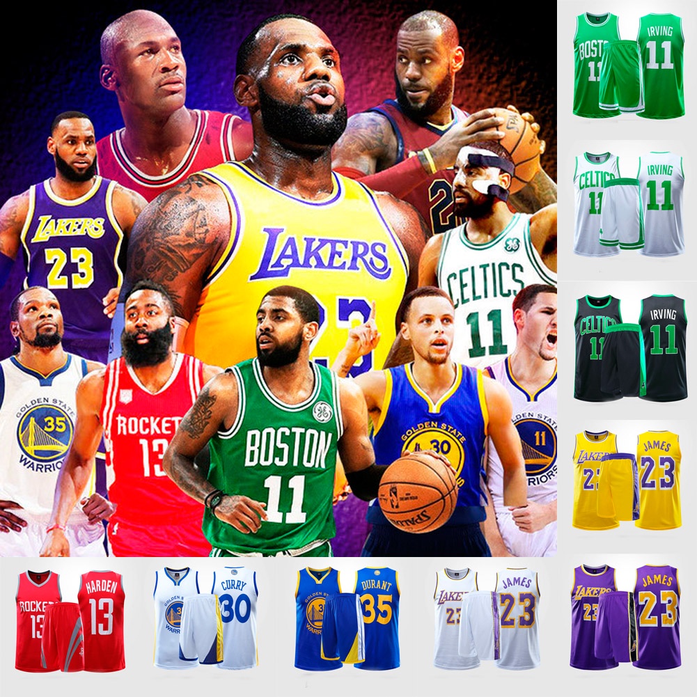 Bộ Quần Áo Bóng Rổ Đội NBA Dành Cho Trẻ Em Và Người Lớn#23/lakers James#Bộ Áo Bóng Rổ Sát Nách 23 Cá Tính Năng Động
