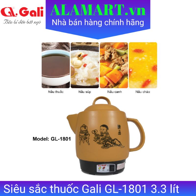 Siêu sắc thuốc Gali GL-1801