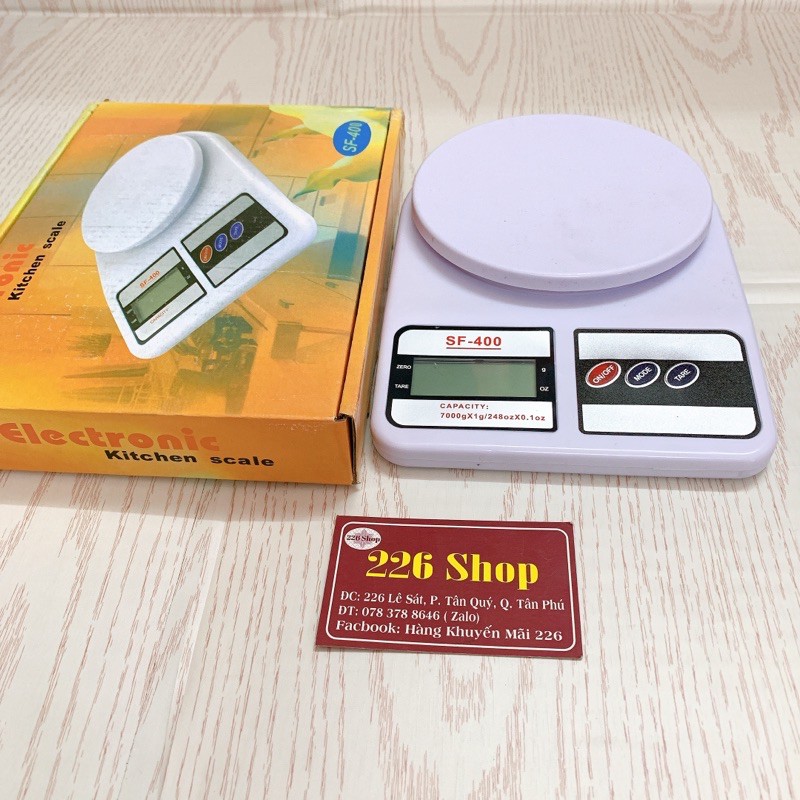 Cân tiểu ly 7kg Electronic Kitchen scale[chính xác 100%].Sản phẩm có kèm pin