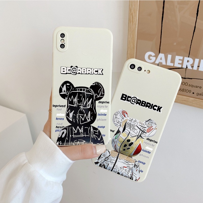 Ốp iphone cạnh vuông B/rick cho iphone 11promax/11/12promax/12/x/xr/xsmax/6/6p/7/7p/13promax/13/13pro/11pro/12pro-e136