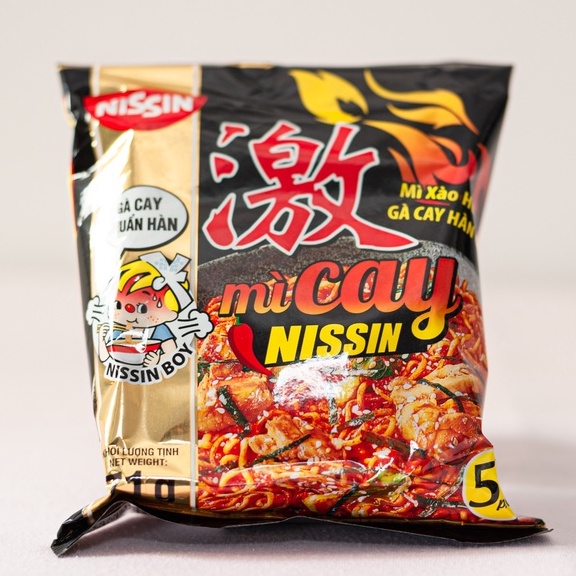 [Mã GROXUAN1 giảm 8% đơn 150K] Mì cay hàn quốc nissin ( lốc 5 gói ),mỳ cay giá rẻ | BigBuy360 - bigbuy360.vn