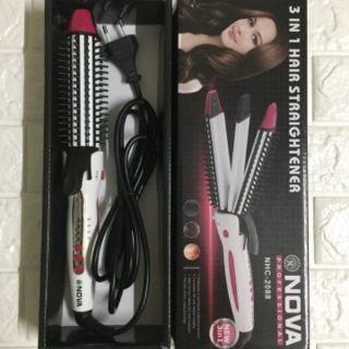 Máy làm tóc 3in1 là cuốn dập xù Nova