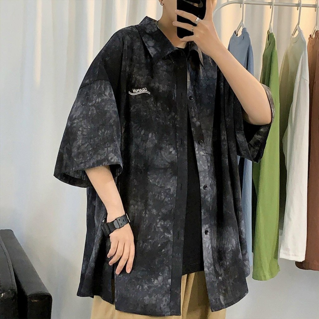 Áo sơ mi LOANG MÀU cực tôn dáng, thu hút mọi ánh nhìn, xu hương giới trẻ hiện nay