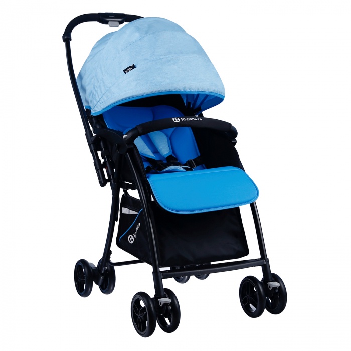 Xe đẩy cho bé Kids Plaza Compact 319 Linen (Đen/Premium/ XanhPremium)