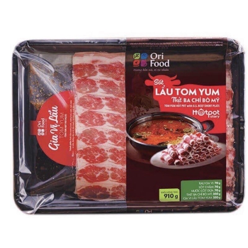 Set Lẩu tomyum Orifood,3-4 người ăn,nguyên sét1kg4 | BigBuy360 - bigbuy360.vn