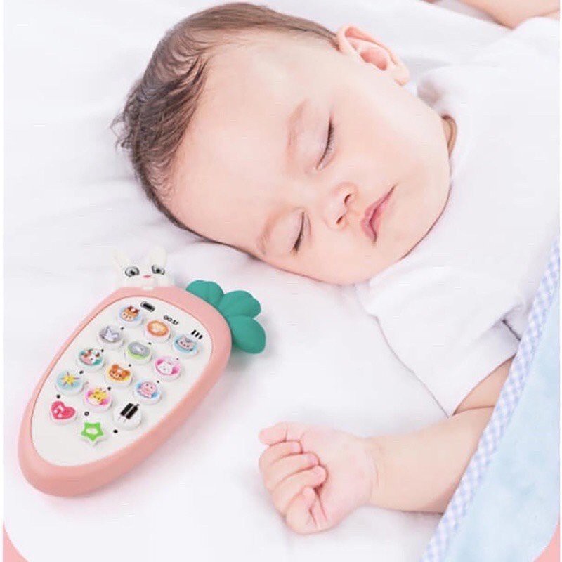 - Điện thoại đồ chơi cho bé, có nhạc và đèn