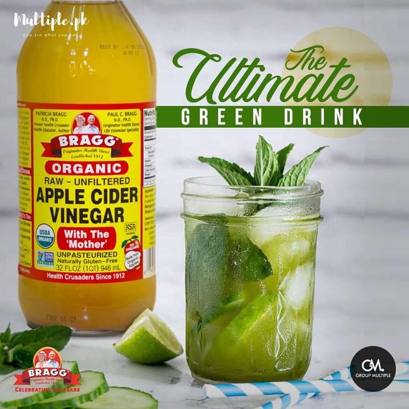 CHÍNH HÃNG MỸ- Giấm Táo Hữu Cơ Bragg Raw Apple Cider Vinegar organic
