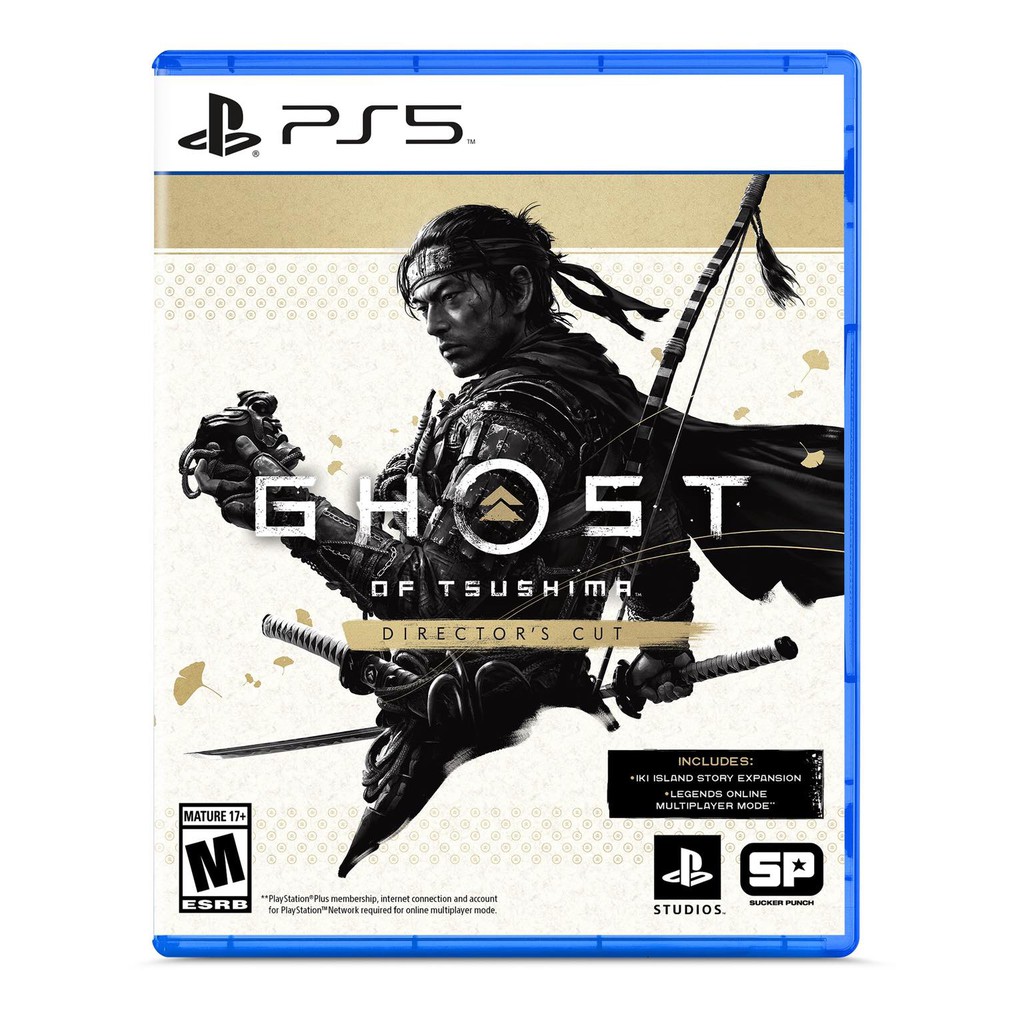 Đĩa Game Ps5/Ps4 : Ghost of Tsushima hệ US