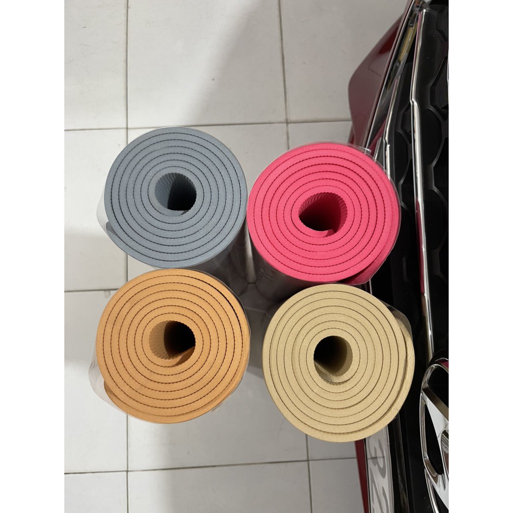 Thảm yoga tập tại nhà VN - EVA 1 lớp 6mm chống trượt S74 Shalla