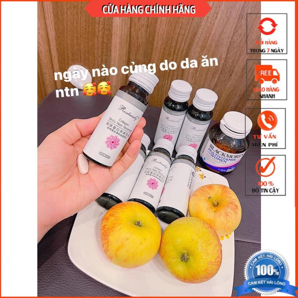 Collagen Yến Rosebeauty , Collagen Skin X9 hộp 8 ống -  XUKA.cosmetics