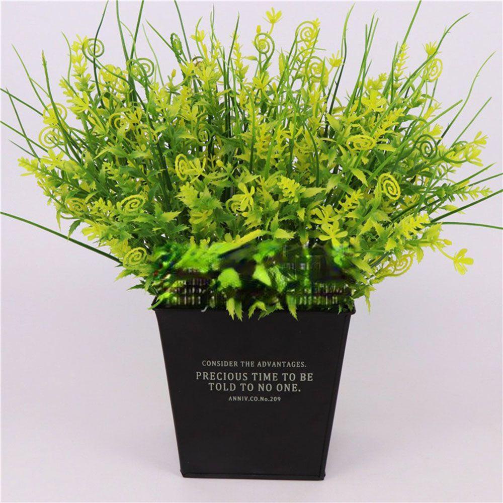 Bó 7 Nhánh Cỏ Nhựa Nhân Tạo Dùng Trang Trí Tiệc Cưới