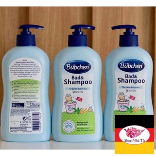 Sữa Tắm Gội Bubchen Dành Cho Bé Sơ Sinh. (hàng nội địa Đức)