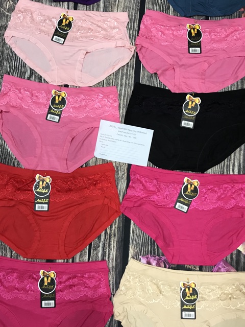 10 Quần lót big size cho người béo