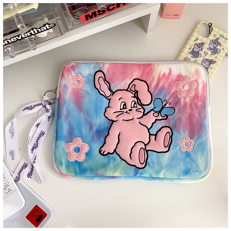 Túi đựng laptop 11/13/15 inch in hình chú thỏ dễ thương