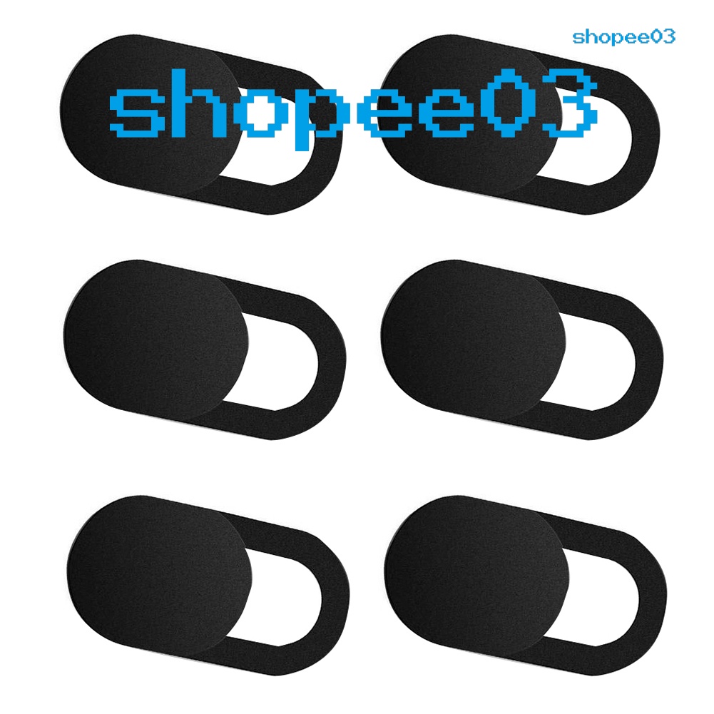 Set 6 vỏ bọc webcam siêu mỏng cho Laptop Macbook