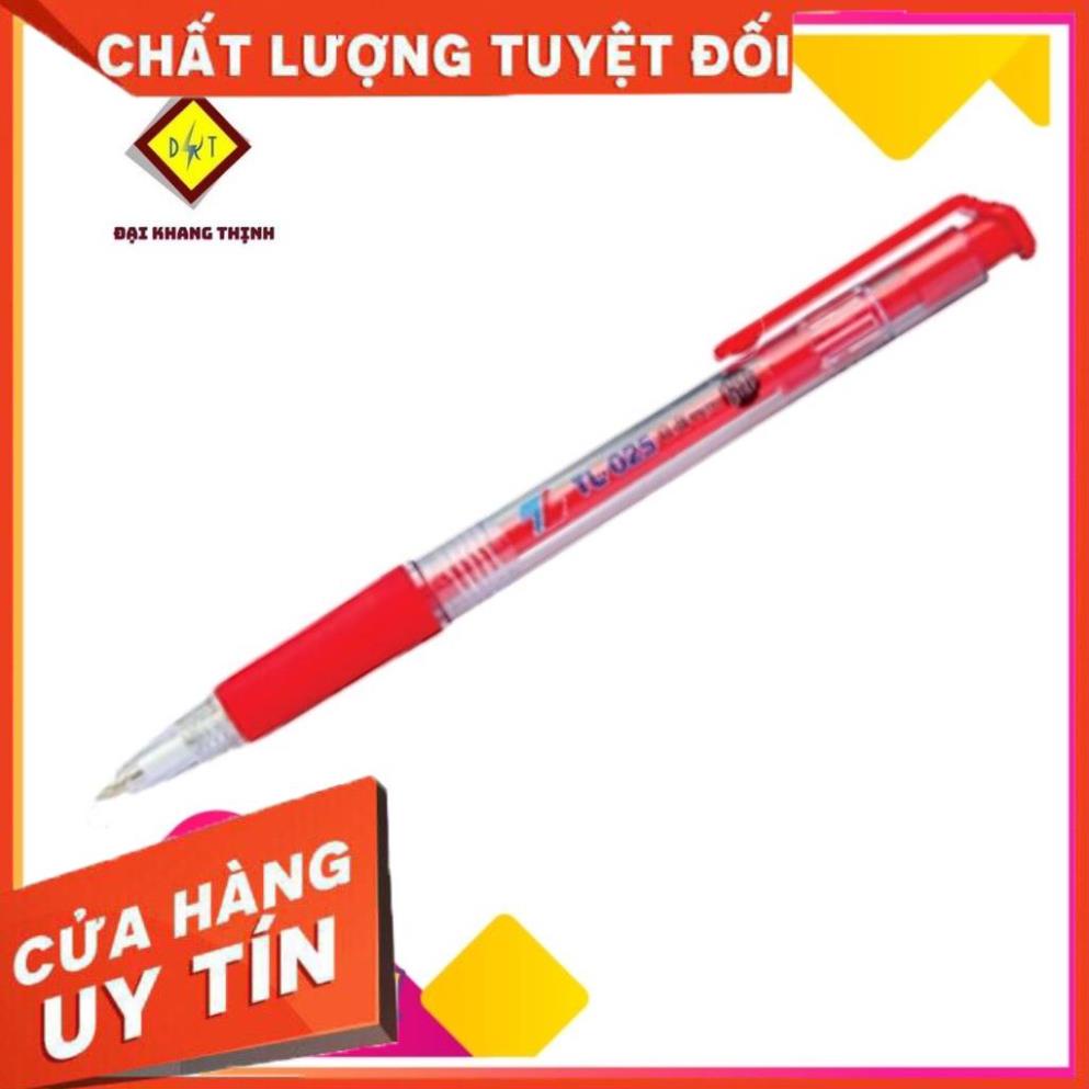 Bút bi Thiên Long TL 025 viết bi TL Đủ 3 Màu XANH - ĐỎ - ĐEN CAM KẾT CHÍNH HÃNG
