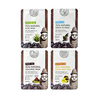 đắp mặt nạ các loại lô hội, trà xanh, mật ong, than núi lửa