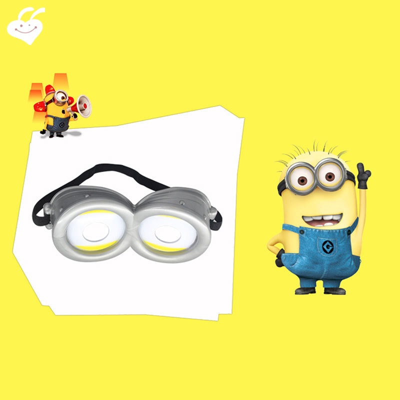 Mắt Kính Hóa Trang 3D Hình Hoạt Hình Minion 3D Vui Nhộn Dành Cho Người Lớn Và Trẻ Em