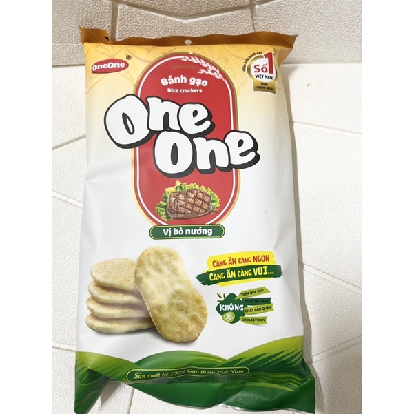 Bánh Gạo Mặn One One gói 118g