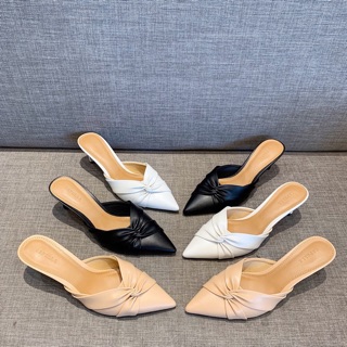 Guốc sục nơ xoắn