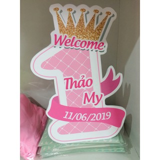 Chibi Sinh Nhật - Cây Số Tuối Chibi Sinh nhật cho bé