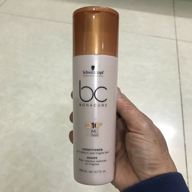 Dầu xả tái tạo tóc Schwarzkopf Q10 Time Restore Conditioner 200ml