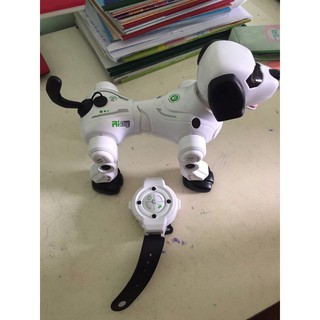 [XẢ KHO 3 NGÀY] Chó robot  AiDog điều khiển bằng tay, cảm ứng, biết xì hơi, biết biểu hiện tình cảm